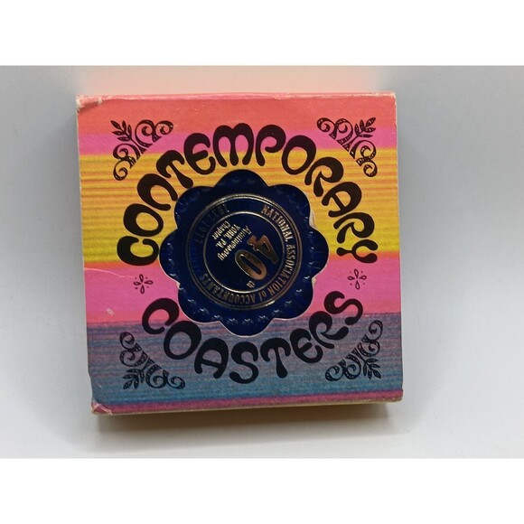 8) Ritepoint Blue Hippy Coasters 40th National Association Of Accounting York PA - Picture 2 of 15